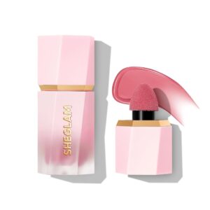 SHEGLAM Color Bloom Liquid Blush Makeup for Cheeks, Matte Finish – Love Cake